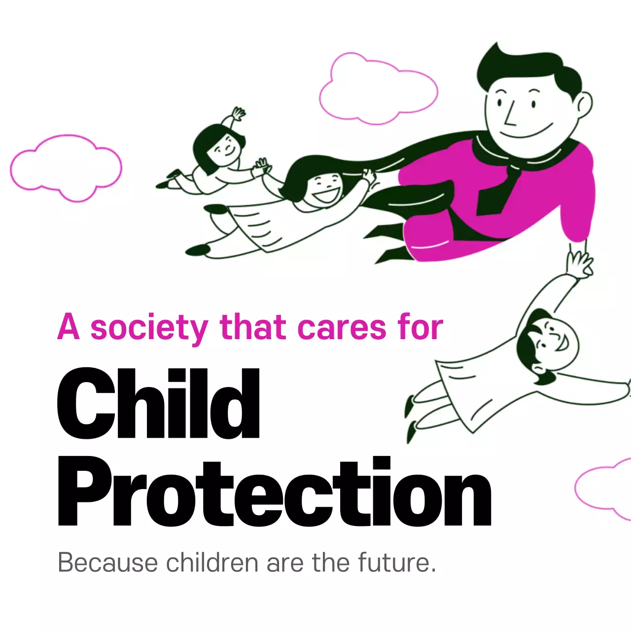 Blue Simple Business Promotion Instagram Post