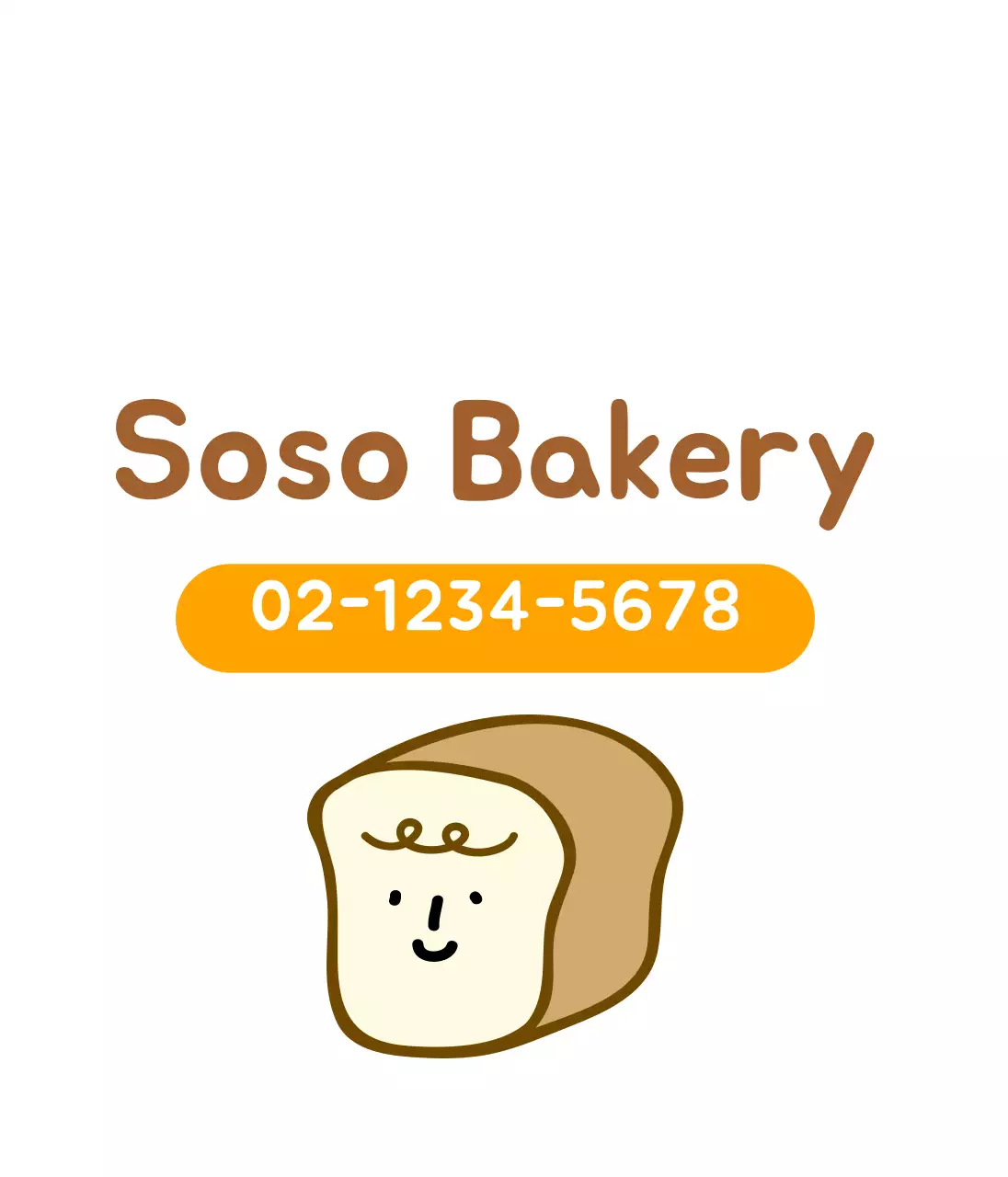 Promote a White Illustrated Bakery