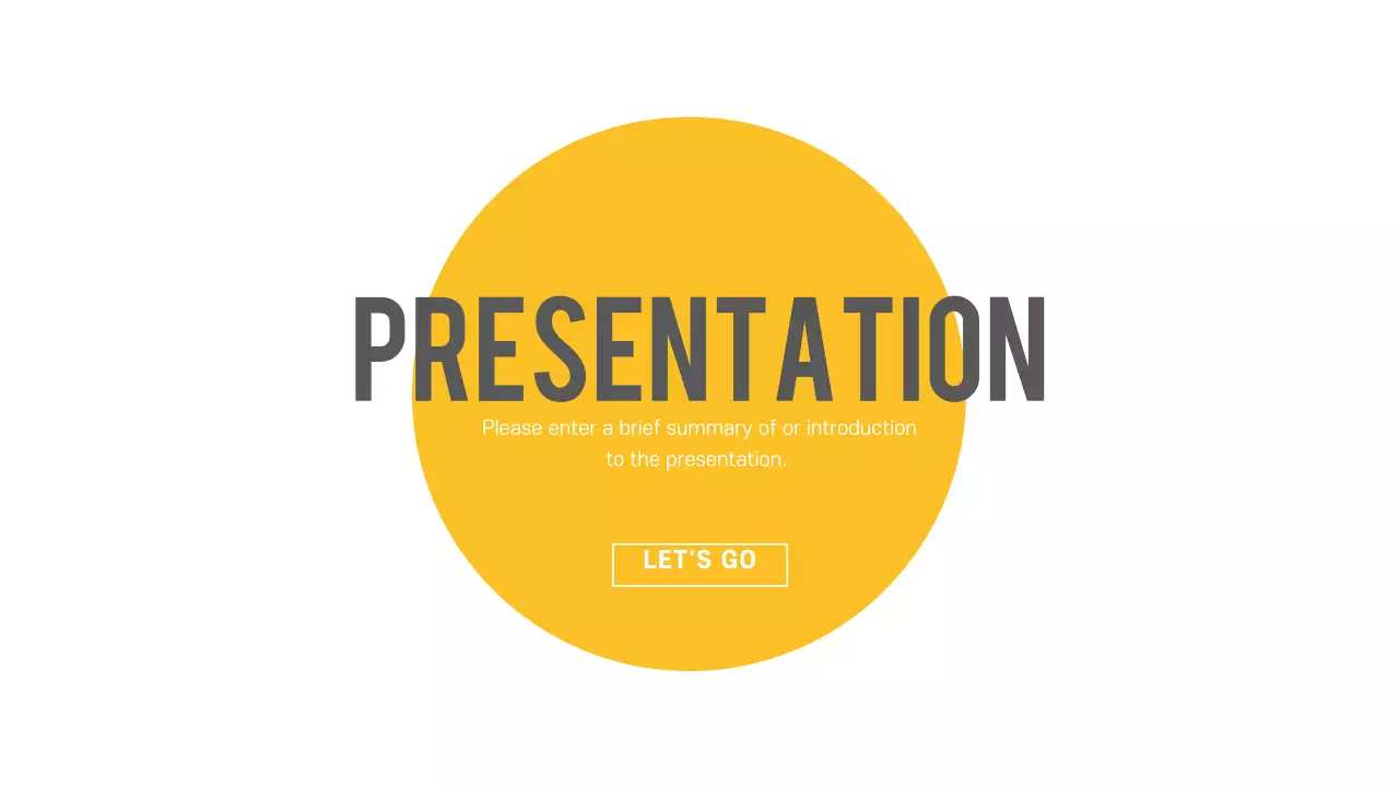 Simple presentations