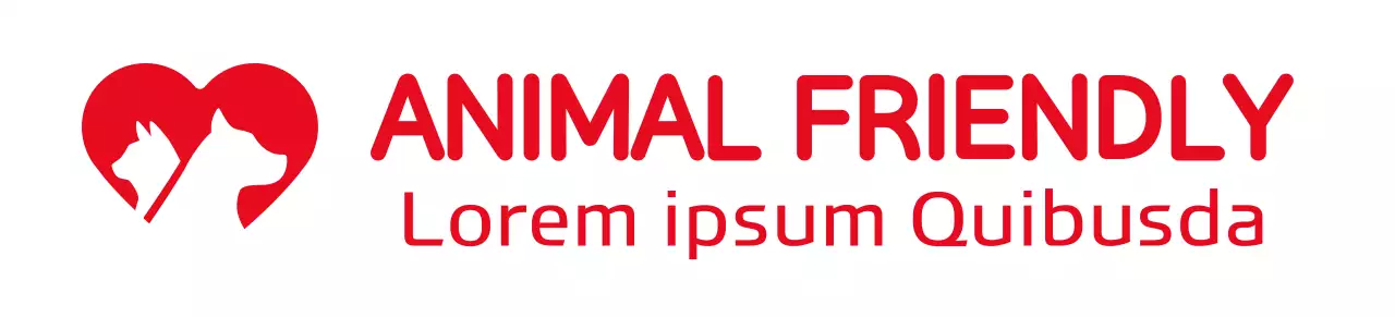 Promote an event with an animal rights organization concept in red.