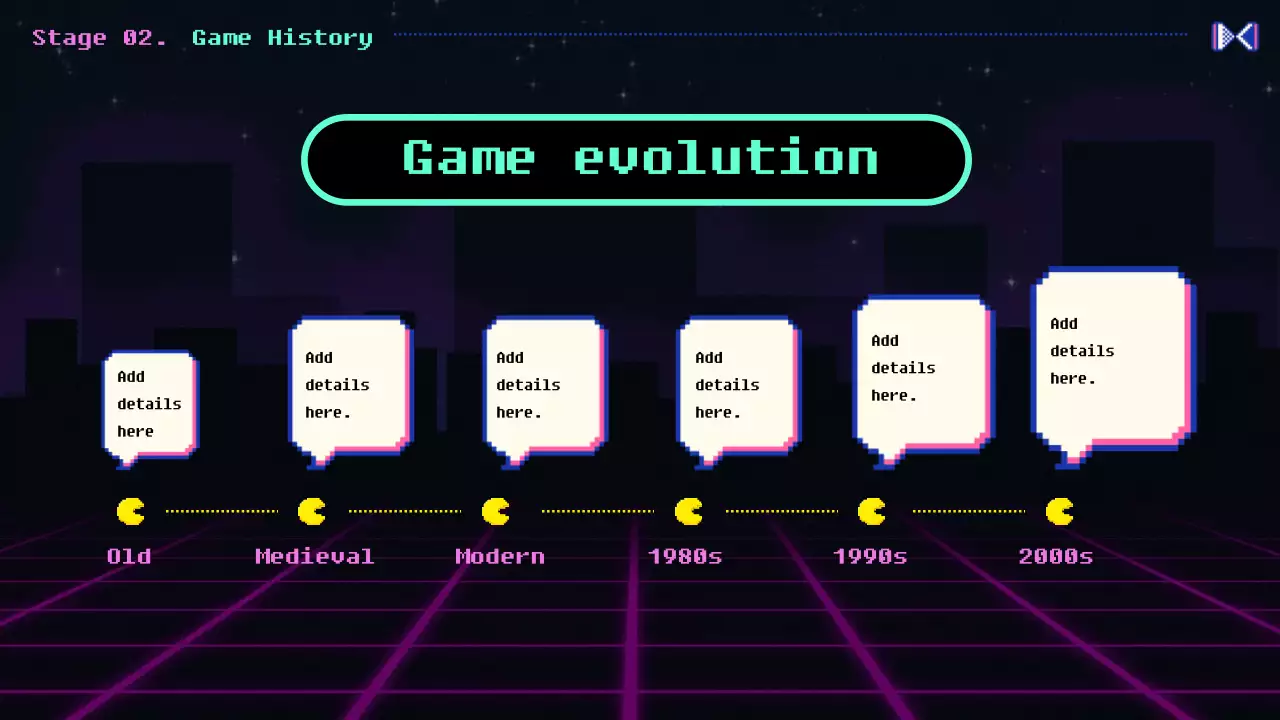 Teal Retro Games 코스 프레젠테이션