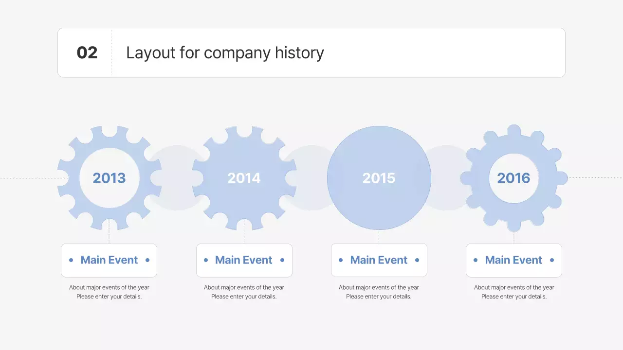 블루 모던 비즈니스 프레젠테이션