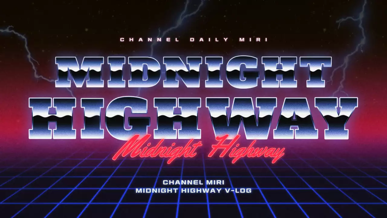 Red Retro Futurism Template Design YouTube Thumbnail