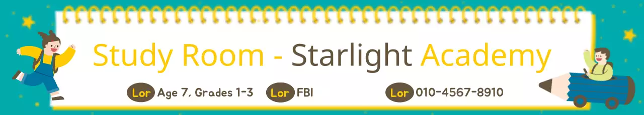 Sala de estudo_Garo Banner