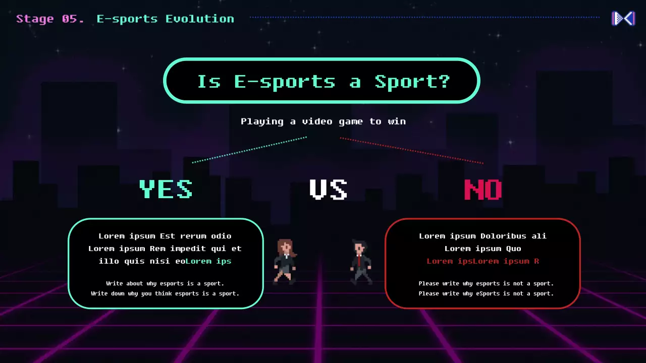 Teal Retro Games 코스 프레젠테이션