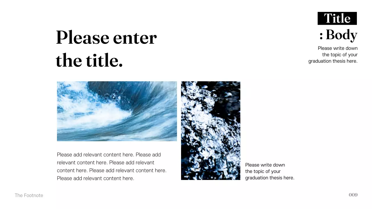 Blue Modern Thesis Presentation