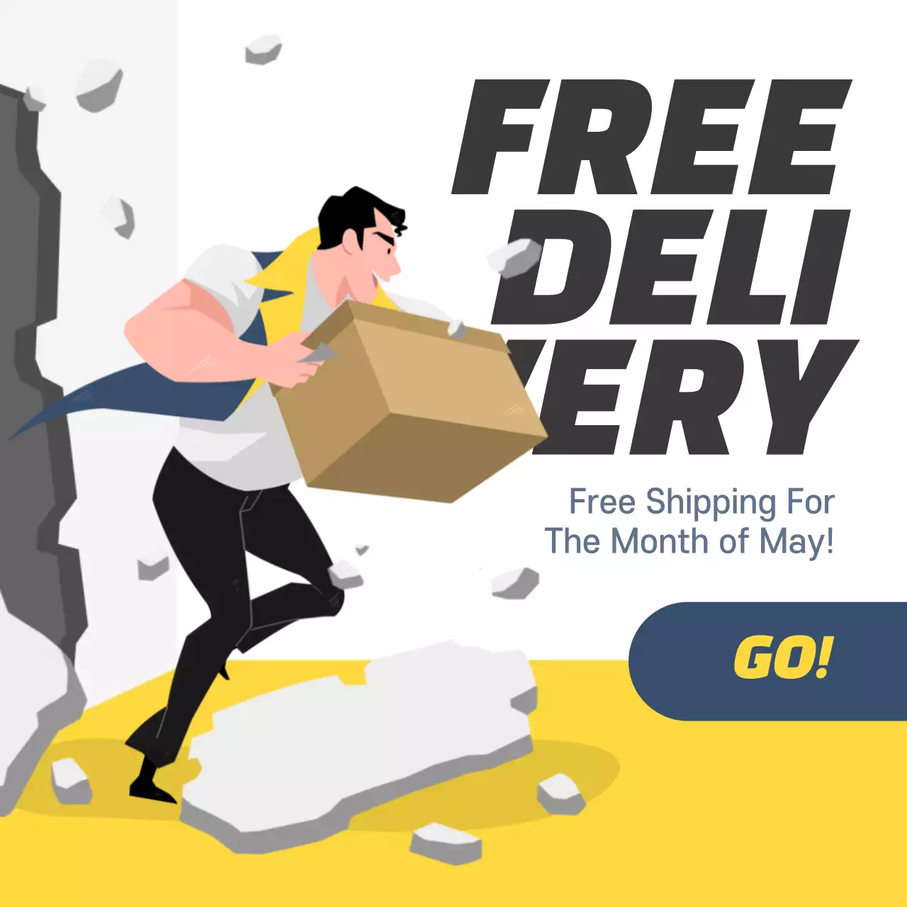 Mint Comic Delivery Promotion Instagram Post