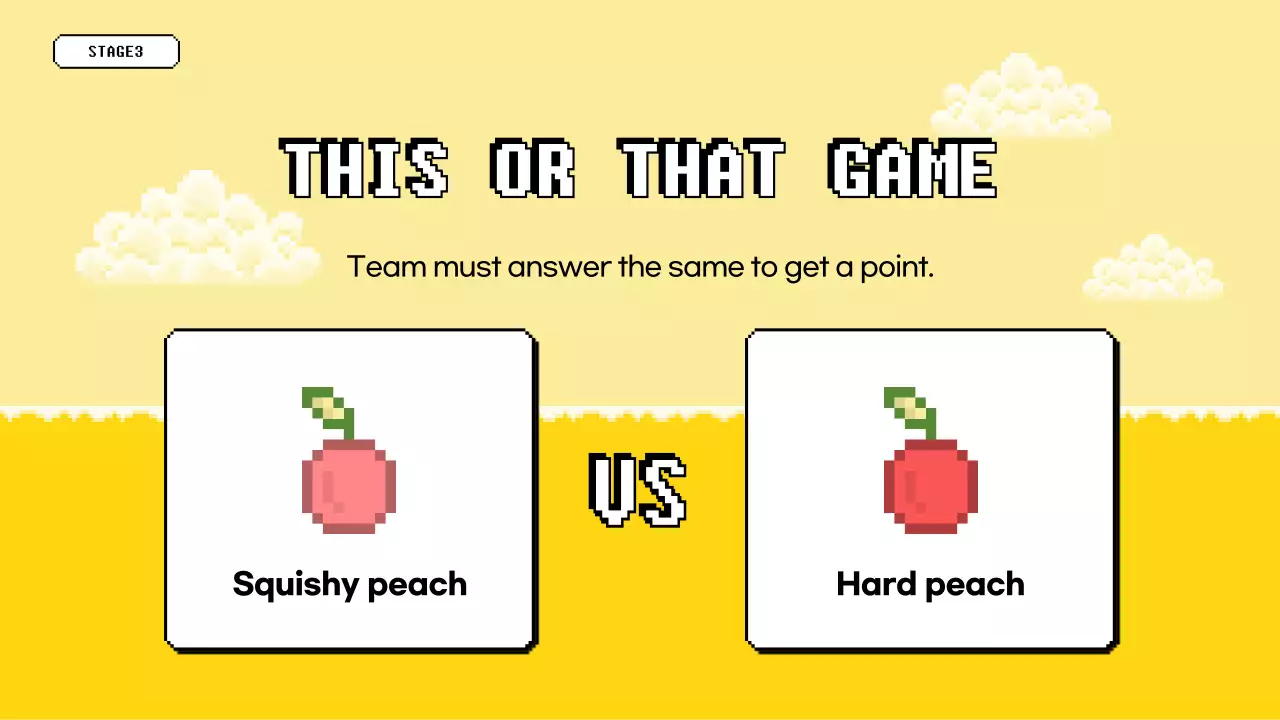 Blue Retro Quiz Event Presentation