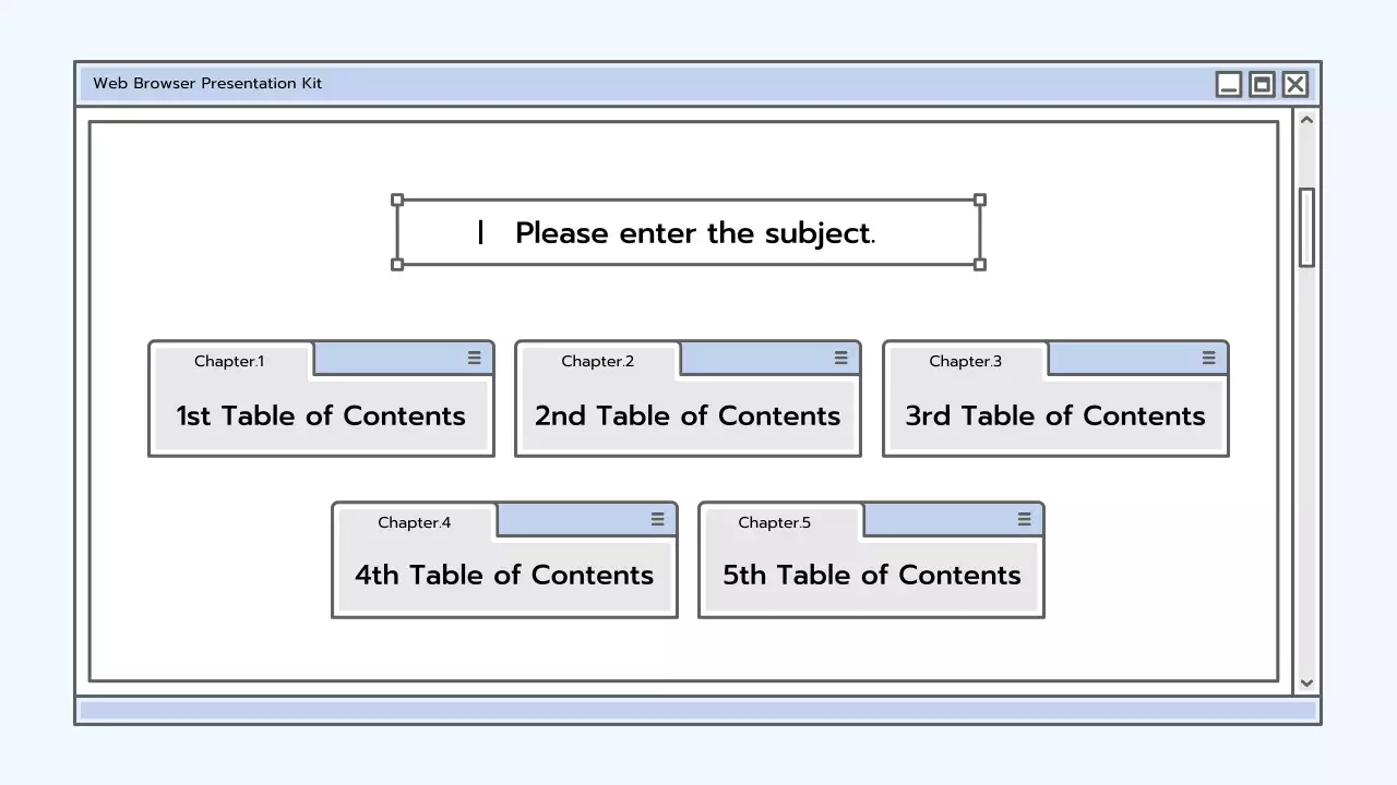 Grey Minimal Web Guide Presentation