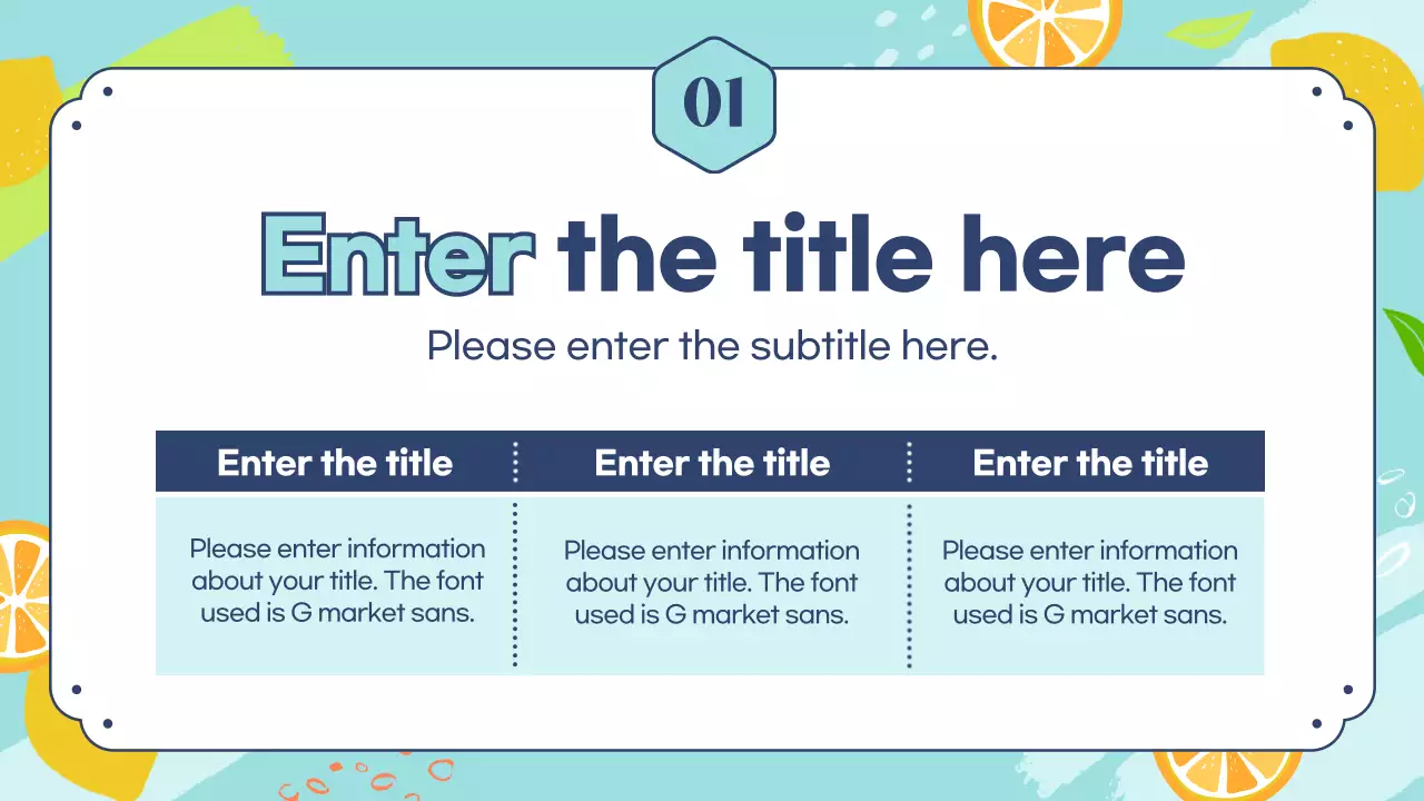 Colorful Tropical City Newsletter Presentation