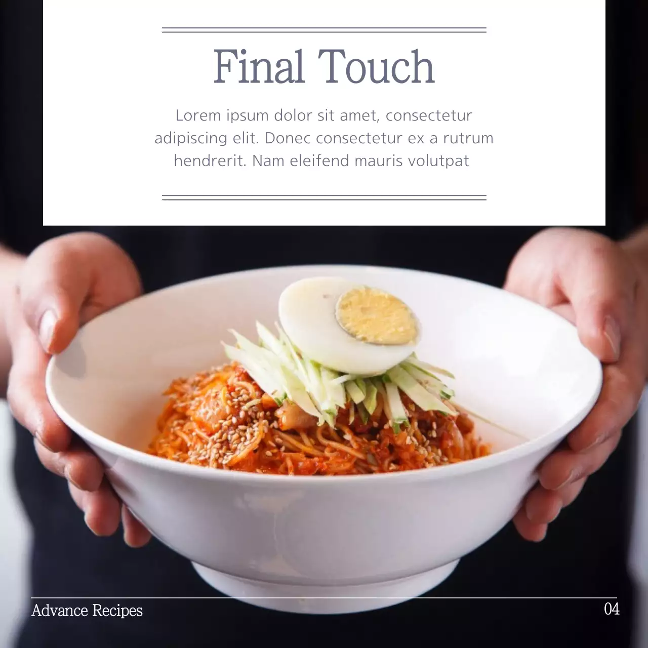 White Simple Recipe Guide Instagram Carousel