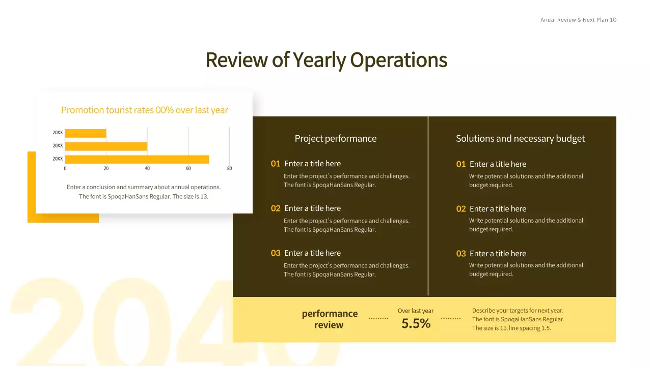 Yellow Modern Sales Report Presentation
