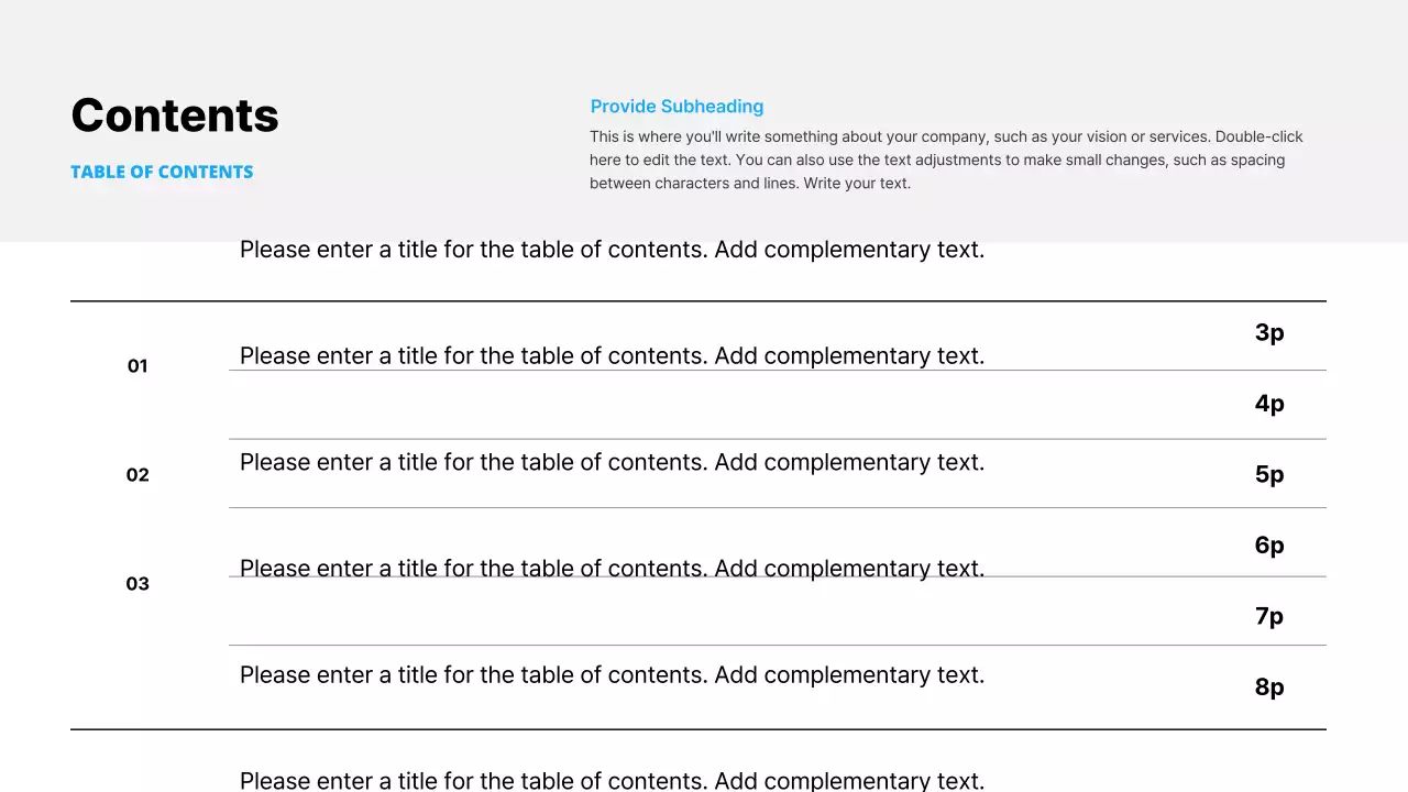 Blue Professional Business Report Presentation