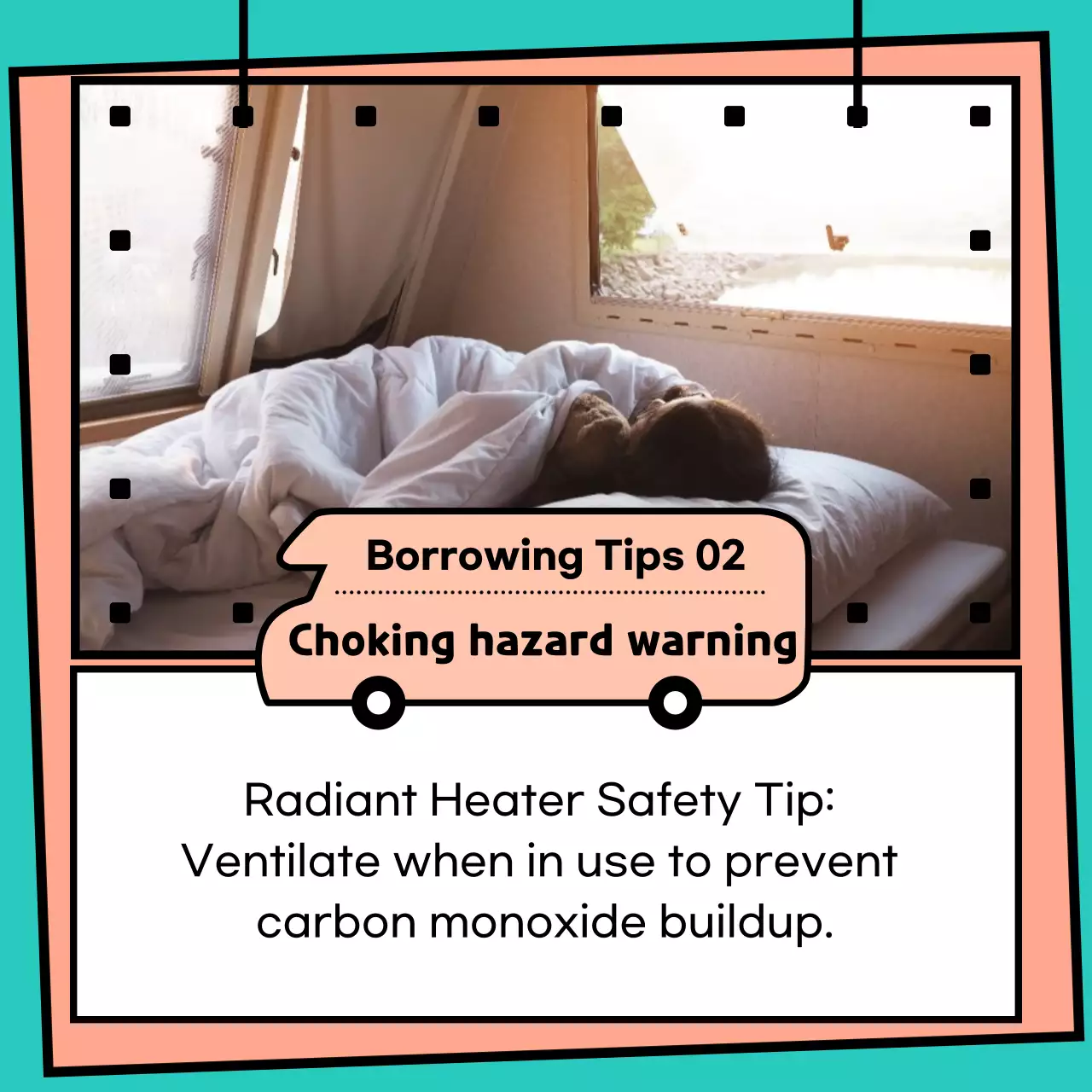 Coral Trendy Travel Guide Instagram Carousel