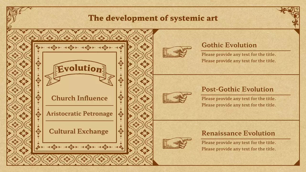 Beige Medieval Art Event Presentation