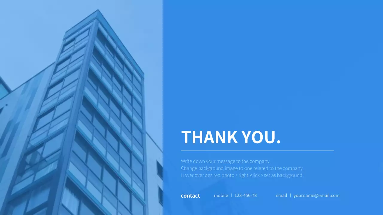 Blue Modern Architecture Portfolio Presentation