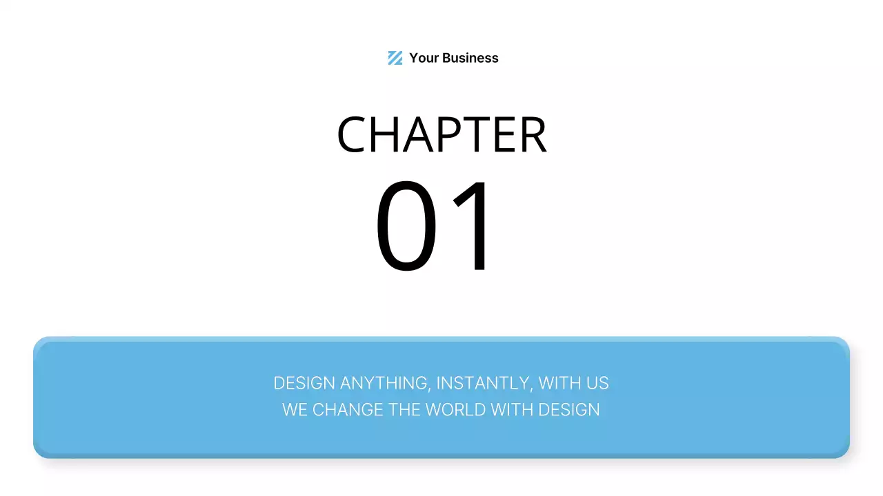 Blue Professional Business Plan Presentation