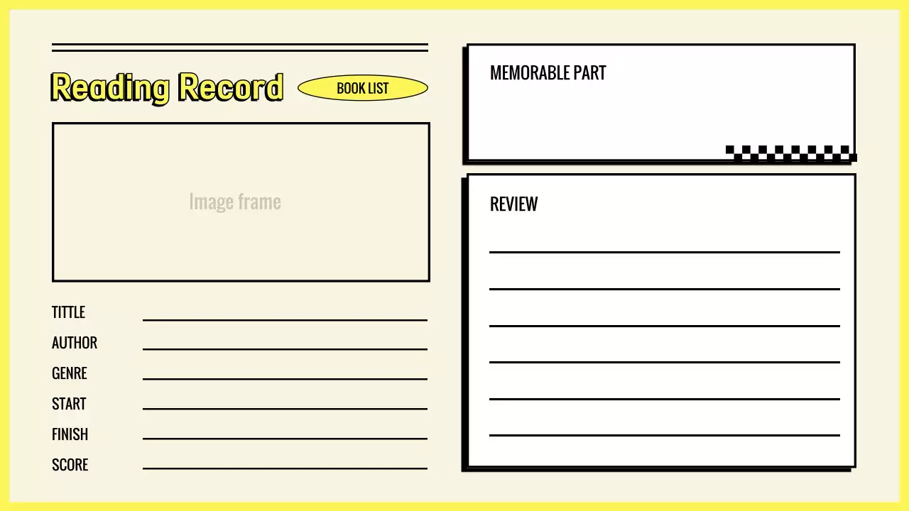 Light purple and ivory color hobby diary template