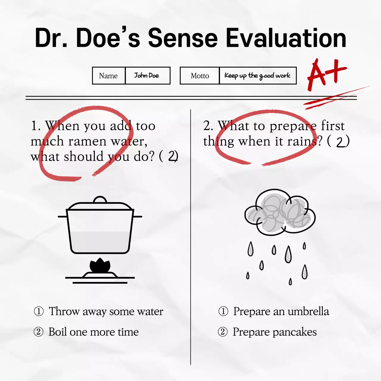 Black Simple Evaluation Document Social Media Post