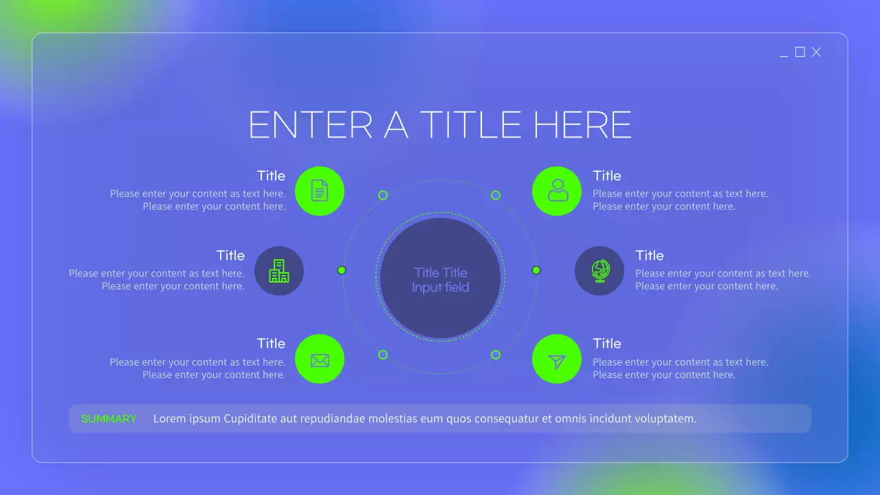 Blue Simple Marketing Presentation