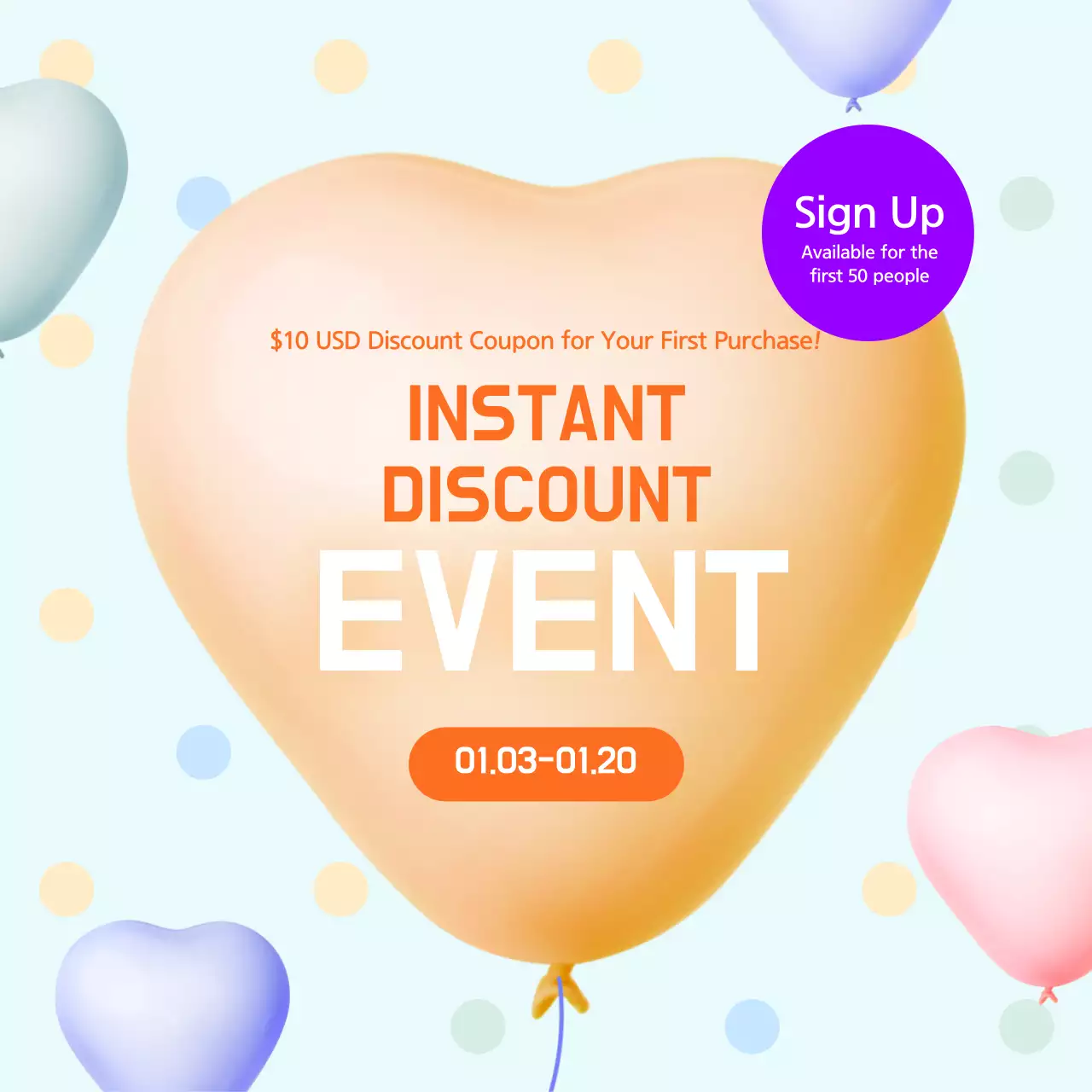 Beige Trendy Discount Promotion Instagram Post