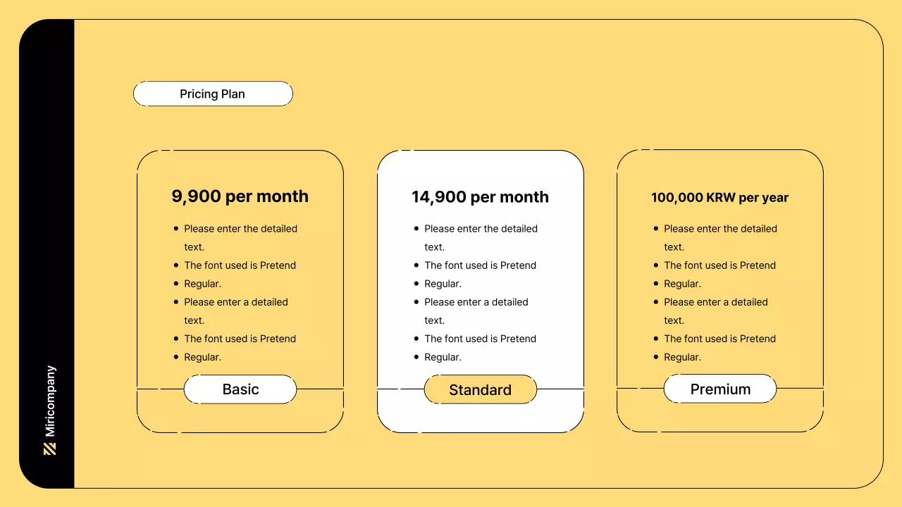 Yellow Modern Business Plan Presentation