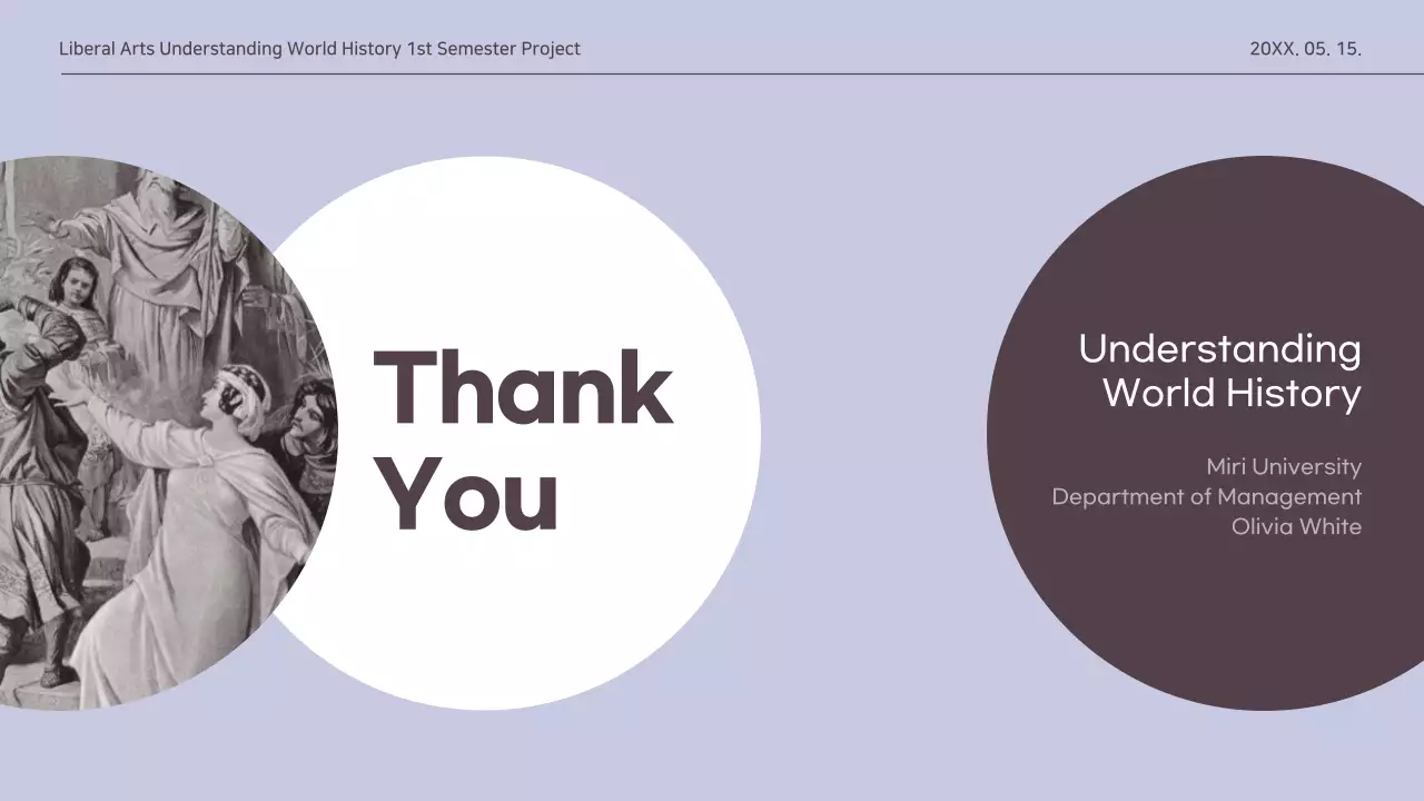  Presenting a subdued concept for a global women's suffrage assignment