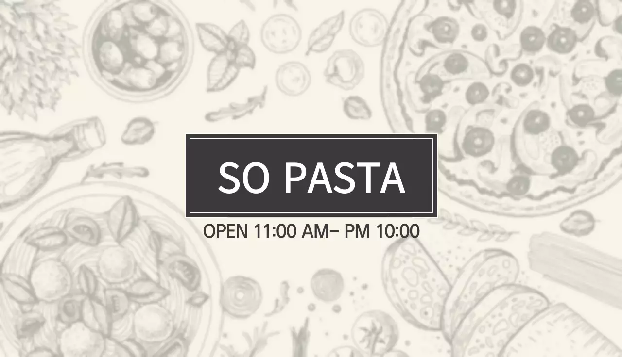 Pasta restaurant