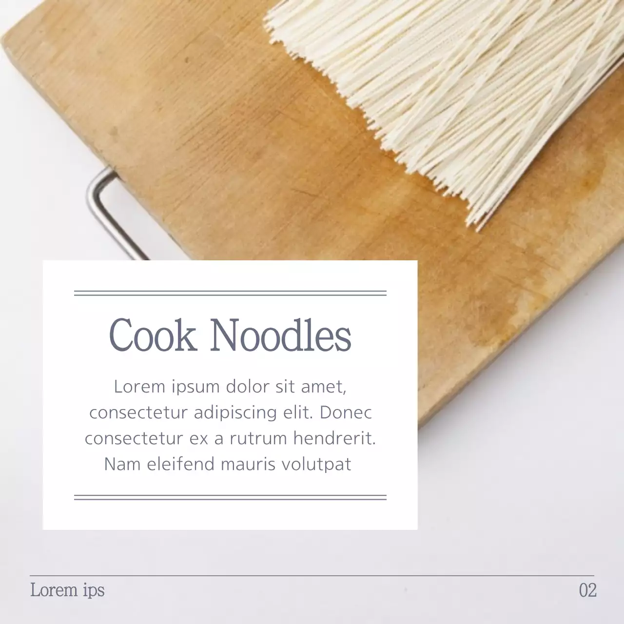 White Simple Recipe Guide Instagram Carousel