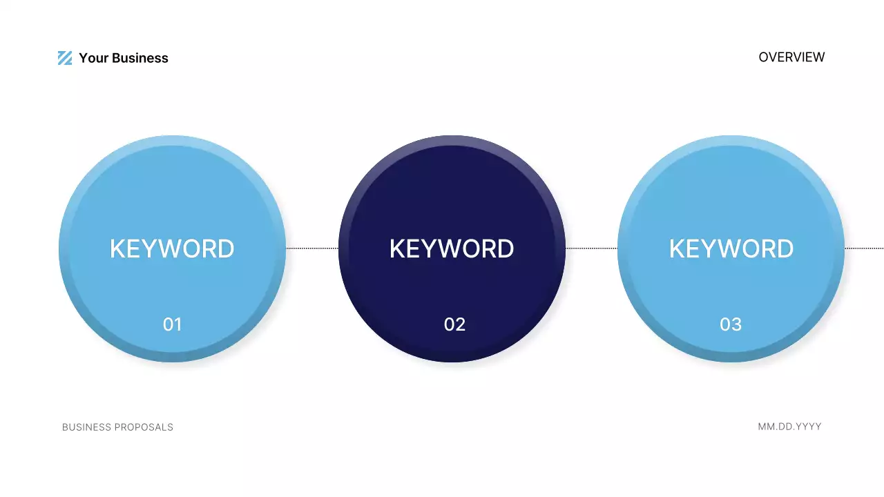 Blue Professional Business Plan Presentation