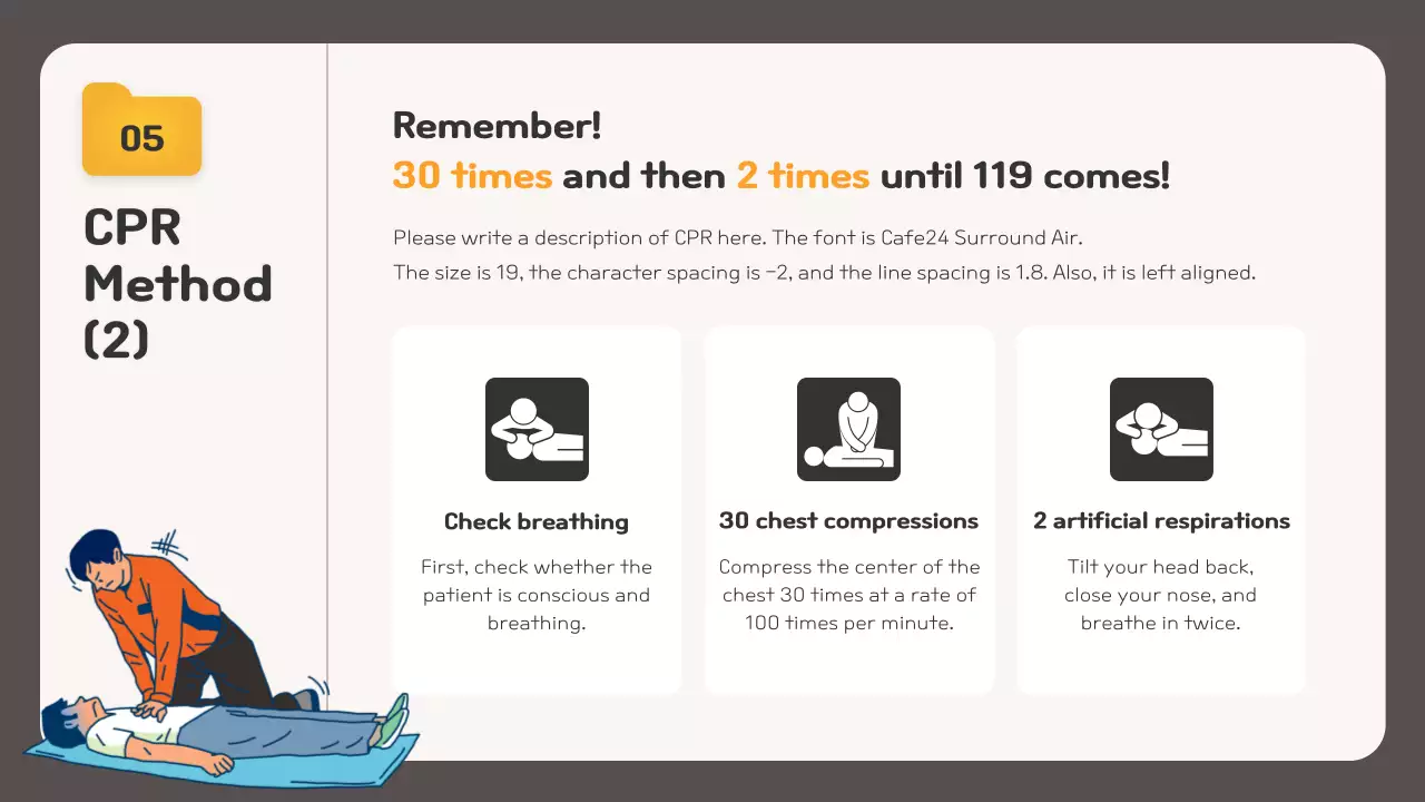 Grey Modern Fire Safety Guide Presentation