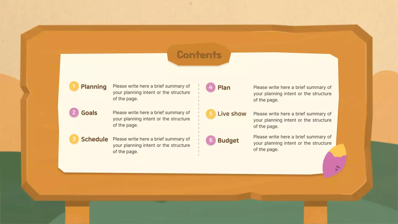 Beige Rustic Festival Guide Presentation