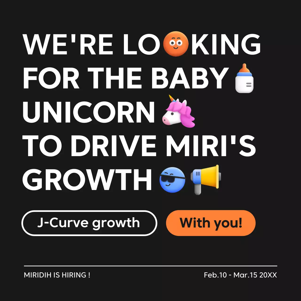 Black Modern Job Posting Instagram Carousel