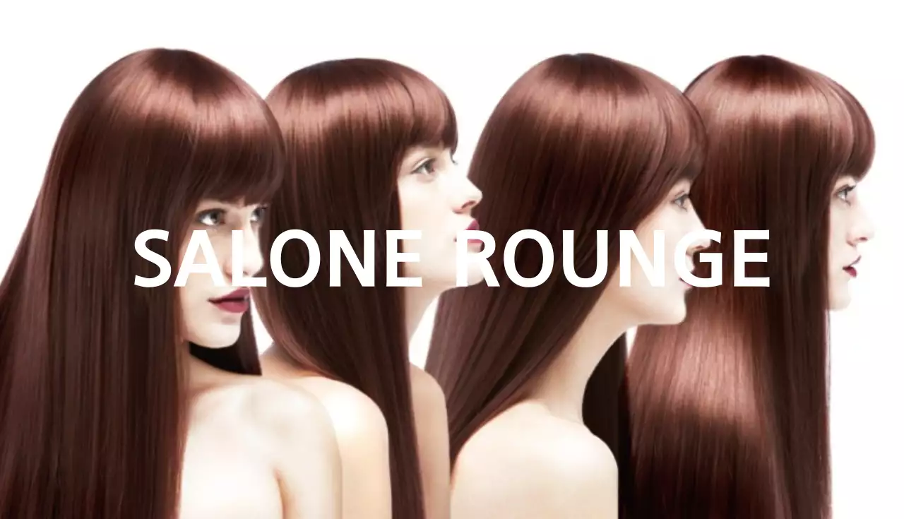 Brown Elegant Hair Business Card