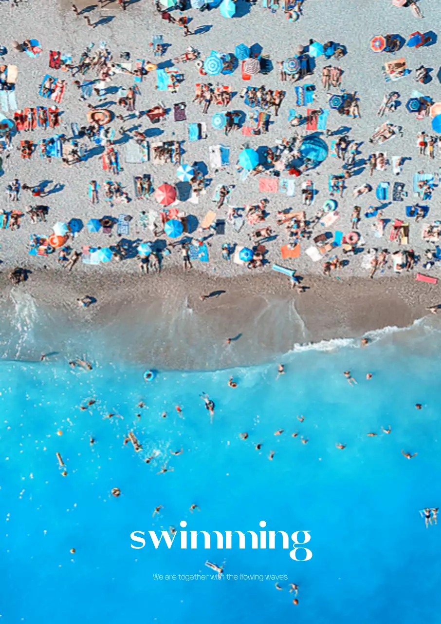 Dành cho nội thất mùa hè với biển xanh và con người trên bãi biển