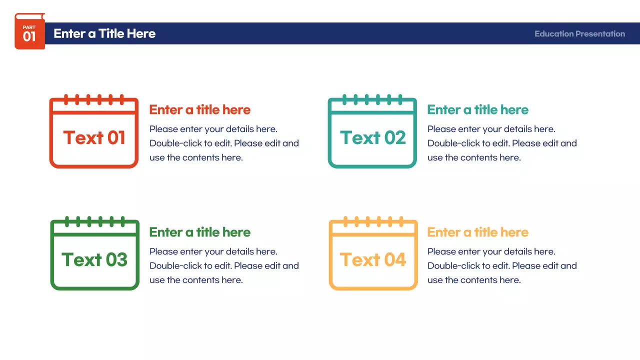 Colorful Simple Education Guide Infographic