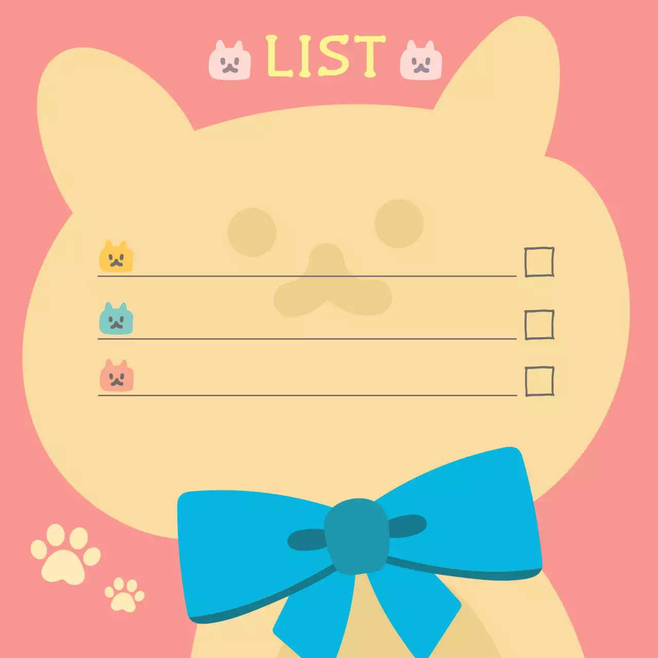 Cute little notepads in pink and yellow