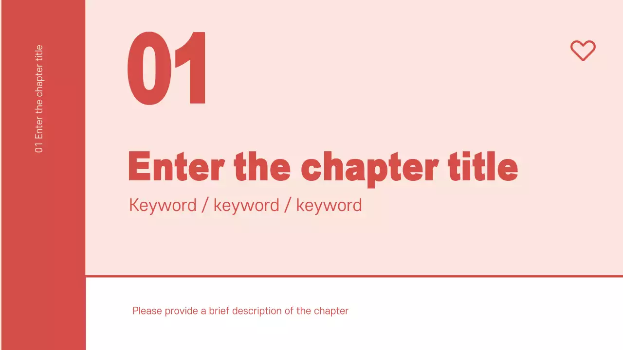 Red Simple Template Presentation