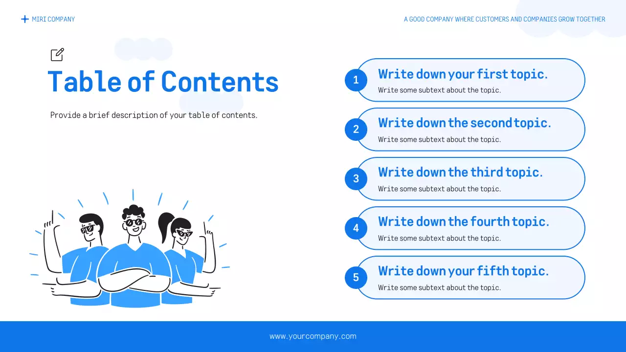 Blue Modern Business Plan Presentation