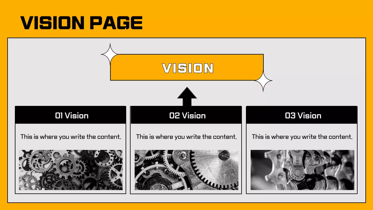 오렌지 산업 비즈니스 프레젠테이션