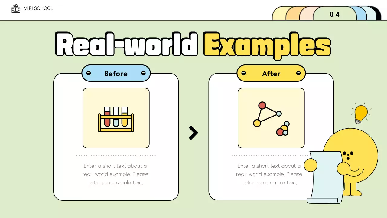 Yellow Playful Education Presentation