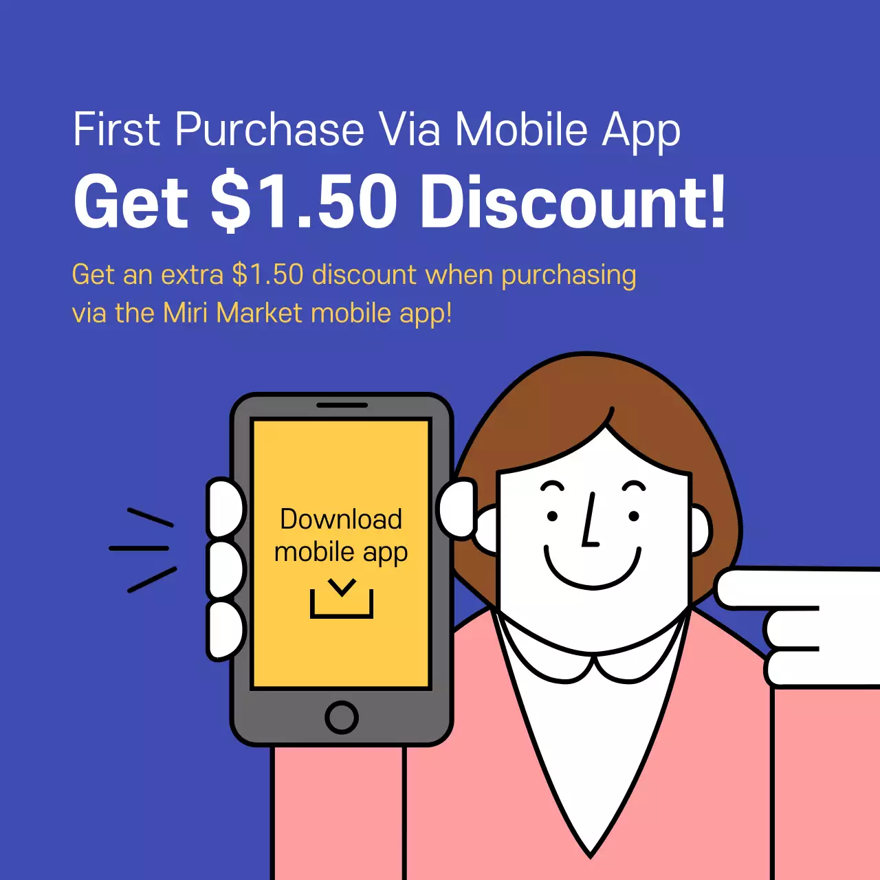 Mint Minimal Discount Promotion Instagram Post