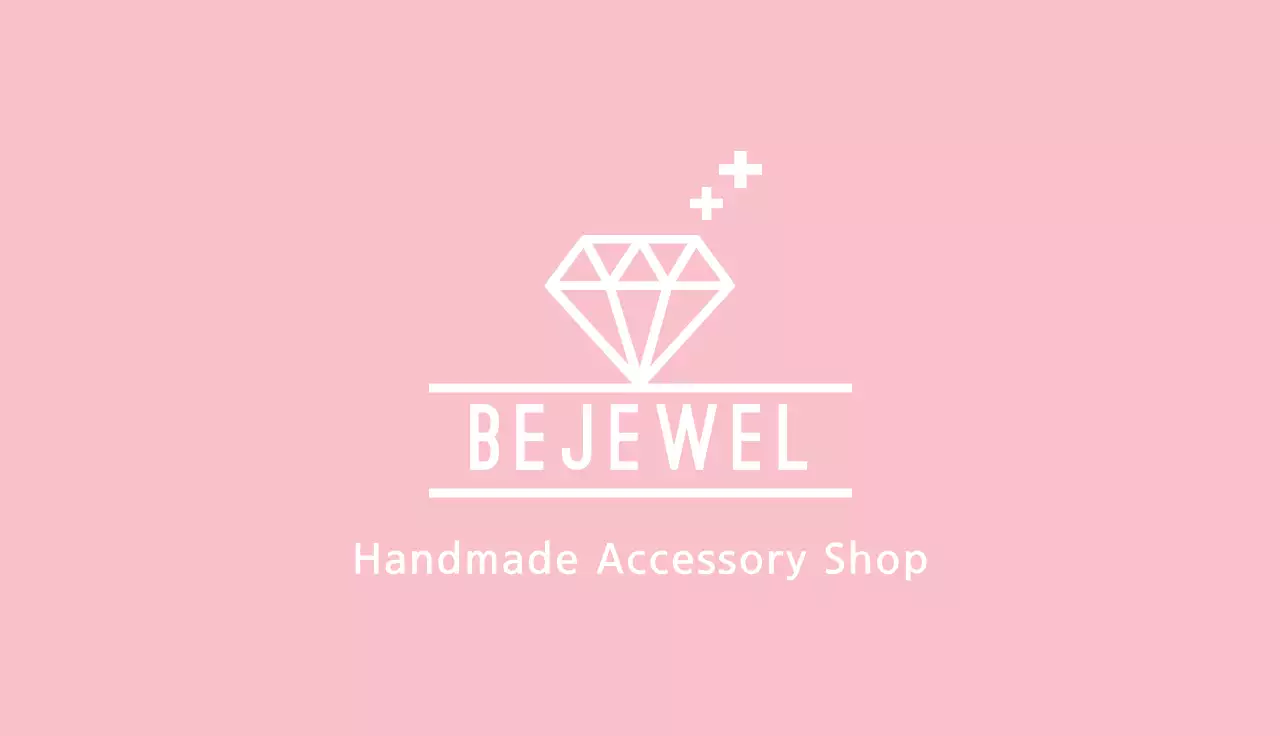 Pink Minimal Accessory Business Card