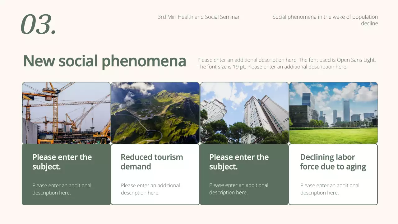 Green Professional Demographic Seminar Presentation