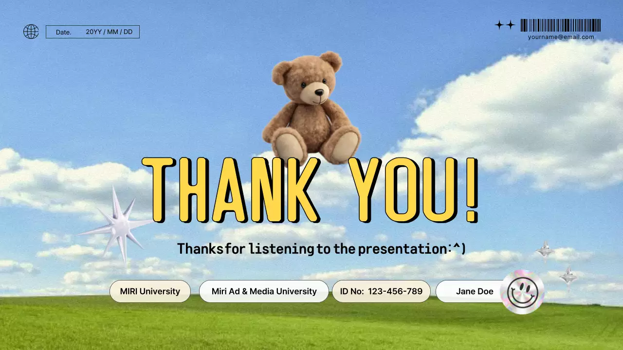 Yellow Whimsical Business Presentation