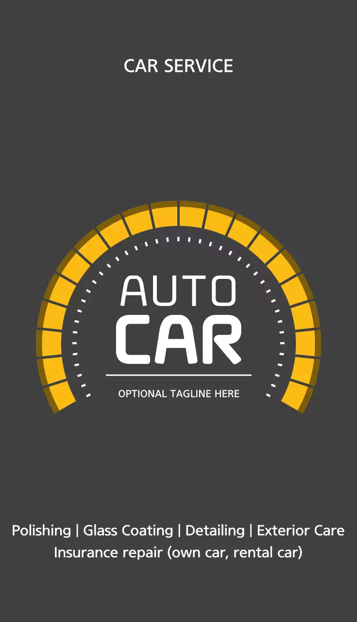 Grey Professional Car Advertisement Business Card