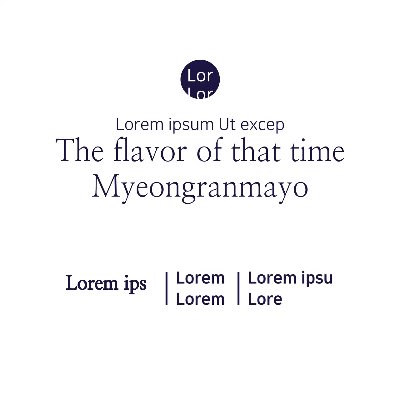 Spanduk Promosi Makanan Minimalis Putih