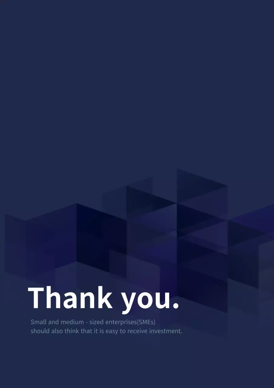 Simple Business in Navy Blue Corporate Finance P2P Business Plan