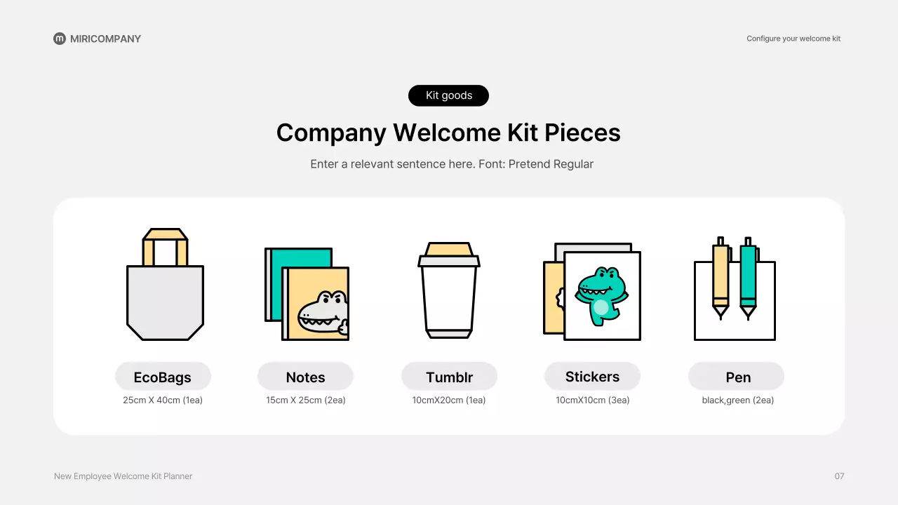 Teal Playful 직원 가이드 프레젠테이션