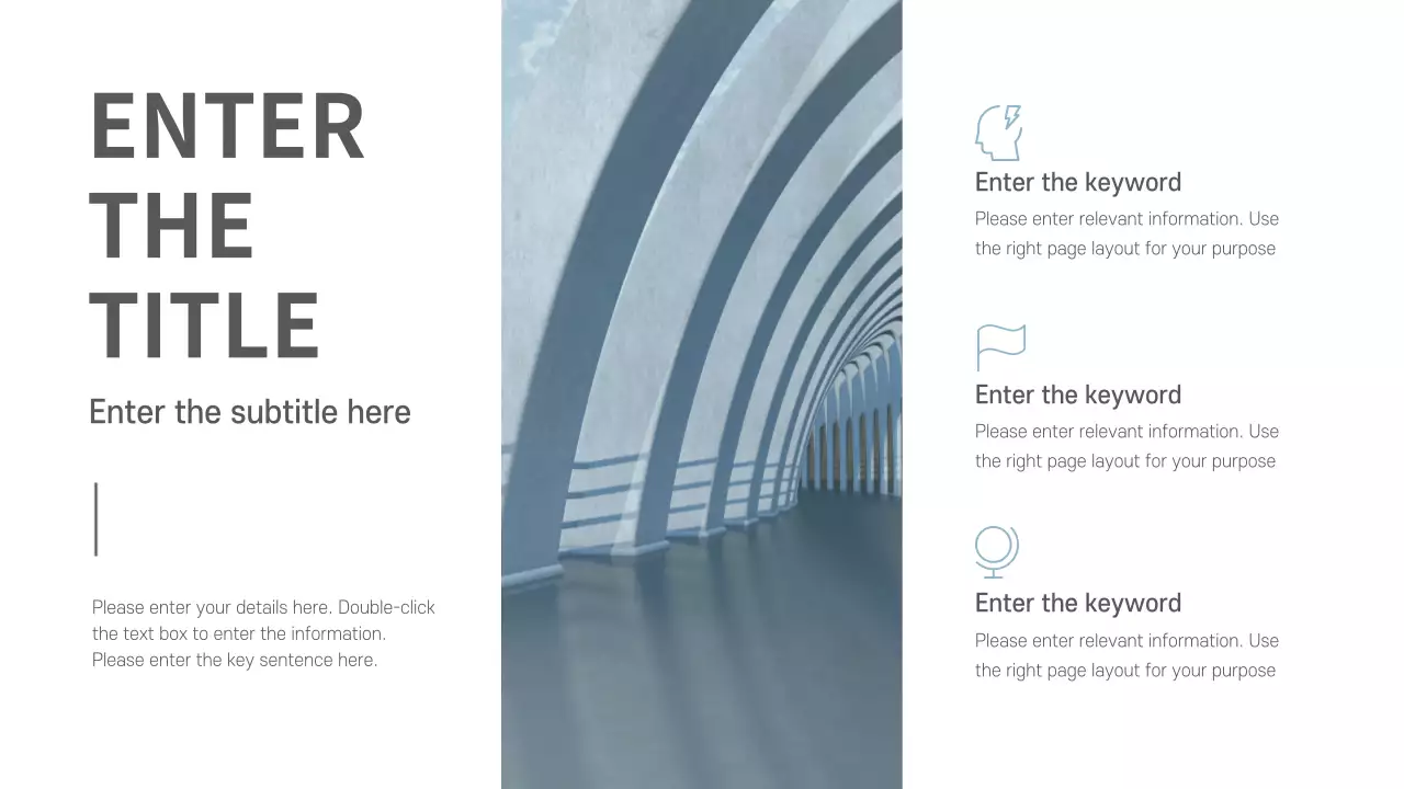 Blue Modern Project Guide Presentation